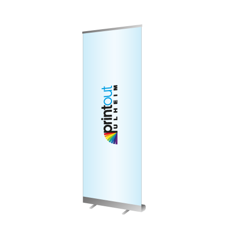 Roll-Up Budget | B 85 cm x H 200 cm | einseitig bedruckt